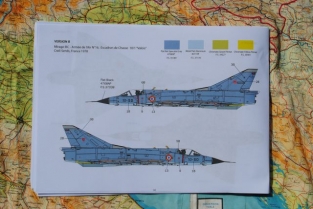 Italeri 2505 Dassault  Mirage IIIC